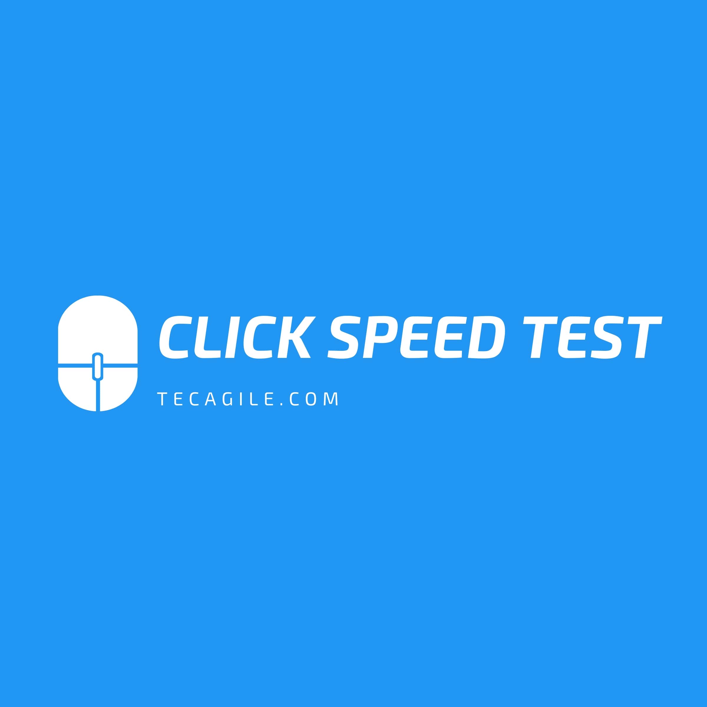 Speed test click 10 Second