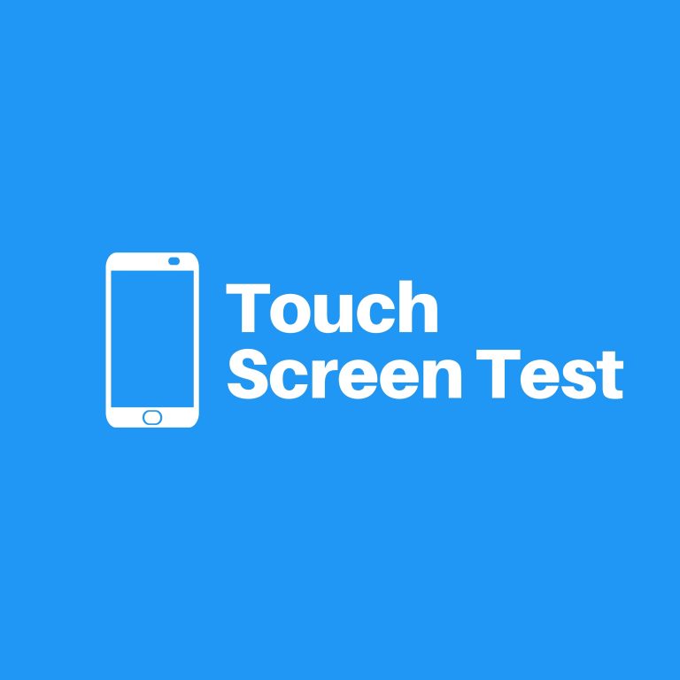 touch screen test