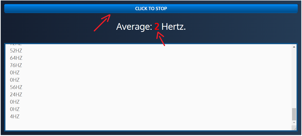 polling rate testing tool