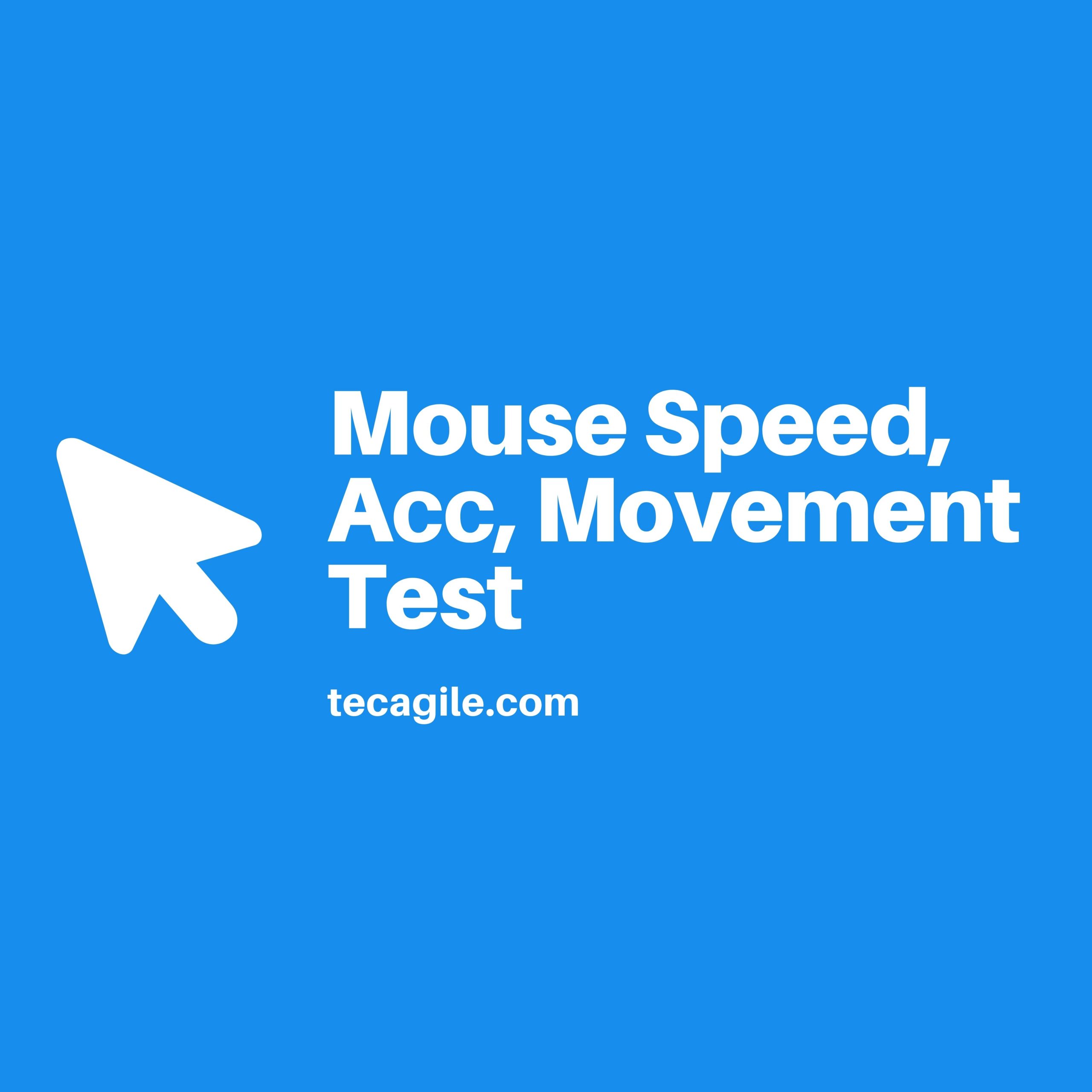 Mouse Cursor Speed Test - Joltfly